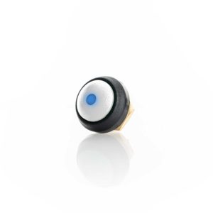Pushbutton - 48-1-RB-B-WH-B