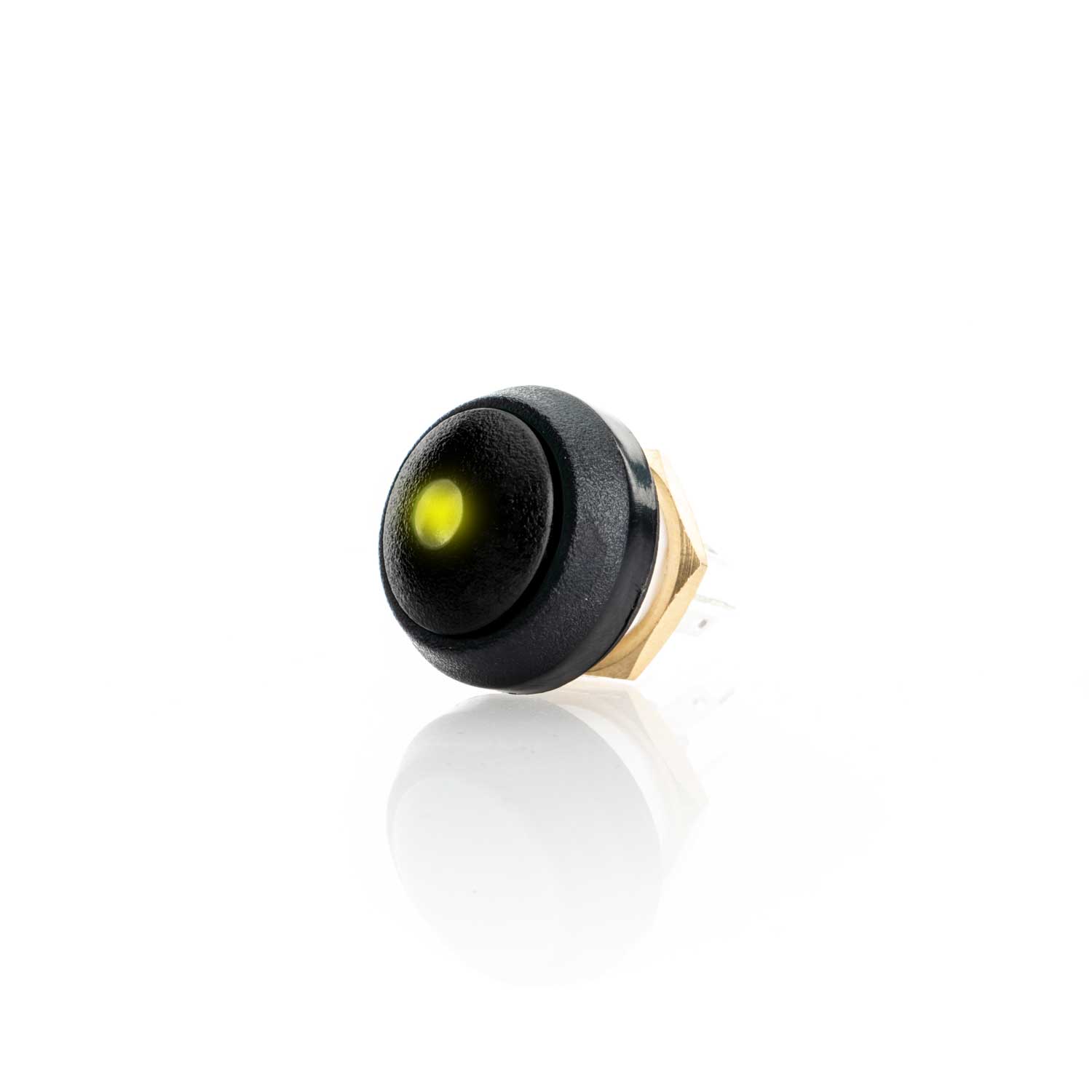 Pushbutton - SA12-RB-Y-BK-B-12-S
